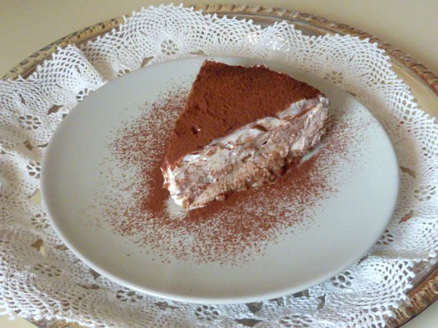 Cheesecake τιραμισού